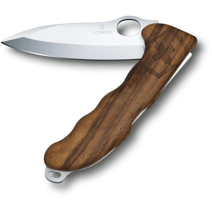 Victorinox Taschenmesser Hunter Pro Wood, Braun, 0.9411.M63, Holzgriff, 2 Funktionen, M. Gürteletui 4 Victorinox Taschenmesser Hunter Pro Wood, Braun, 0.9411.M63, Holzgriff, 2 Funktionen, M. Gürteletui – Bild 2