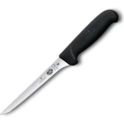 Victorinox Ausbeinmesser Fibrox 5.6413.15, Schwarz, Edelstahl, 15cm Klinge Flexibel