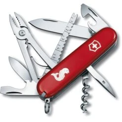 Victorinox Taschenmesser Angler, 1.3653.72, Rot, 19 Funktionen