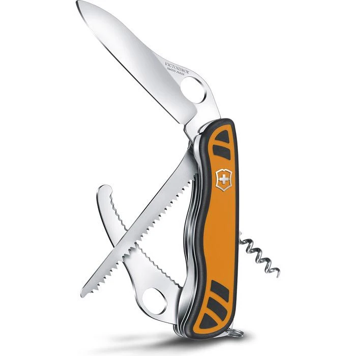 Victorinox Taschenmesser Hunter XT Grip, 0.8341.MC9, Orange, 6 Funktionen 5 Victorinox Taschenmesser Hunter XT Grip, 0.8341.MC9, Orange, 6 Funktionen – Bild 3