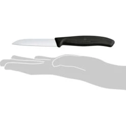 Victorinox Gemüsemesser Swiss Classic 6.7403, Schwarz, Edelstahl, Klinge 8cm -Knife Stock 128a8d46be399954a2864a820d3ac1b360841dcf gemuesemesser victorinox swiss classic 6.7403
