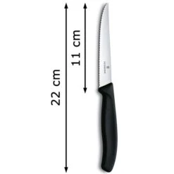 Victorinox Steakmesser Swiss Classic 6.7233.6, Set, Schwarz, Rostfrei, 6 Stück -Knife Stock 154e8a46807a92735c56dc60b745c834d97b66c4 steakmesser victorinox swiss classic 6.7233.6