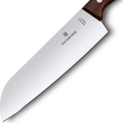 Victorinox Santokumesser Wood 6.8500.17G, 17cm Klinge, Edelstahl, Holzgriff -Knife Stock 1aa7cee2d7c0930b04ff51058ae9b2cd17d17fec santokumesser victorinox wood 6.8500.17g