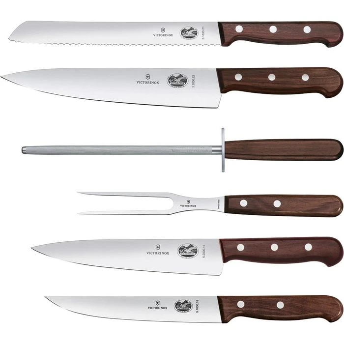 Victorinox Messerblock Wood 5.1150.11, Buchenholz Braun, 12-teilig 8 Victorinox Messerblock Wood 5.1150.11, Buchenholz Braun, 12-teilig – Bild 6