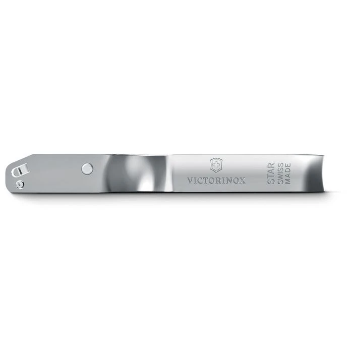 Victorinox Sparschäler Star 6.0912, Silber, Universal, Stahl-Pendelklinge 7 Victorinox Sparschäler Star 6.0912, Silber, Universal, Stahl-Pendelklinge – Bild 5