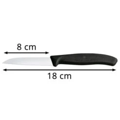 Victorinox Gemüsemesser Swiss Classic 6.7433, Schwarz, Edelstahl, Klinge 8cm Wellenschliff 6 Victorinox Gemüsemesser Swiss Classic 6.7433, Schwarz, Edelstahl, Klinge 8cm Wellenschliff -Knife Stock 3375fe37b8a0ca9c82156d58c90ac47264a75fbd gemuesemesser victorinox swiss classic 6.7433