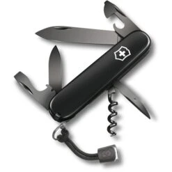 Victorinox Taschenmesser Spartan Onyx Black, 1.3603.31P, Schwarz, 12 Funktionen