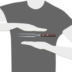 Victorinox Fleischgabel Wood 5.2300.15, 15 Cm, Holz-Griff, Edelstahl -Knife Stock 3f1843cbf41379813d739f47176e45a9b89a9d64 fleischgabel victorinox wood 5.2300.15