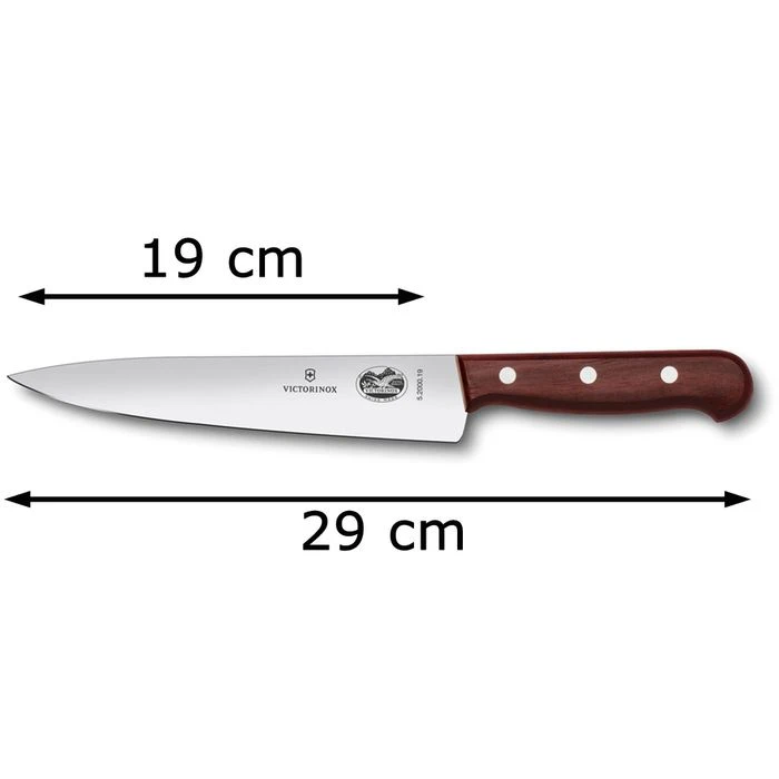 Victorinox Tranchiermesser Wood 5.2000.19G, 19cm Klinge, Edelstahl, Holzgriff 4 Victorinox Tranchiermesser Wood 5.2000.19G, 19cm Klinge, Edelstahl, Holzgriff – Bild 2
