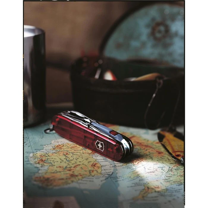 Victorinox Taschenmesser Spartan Lite 1.7804.T, Rot Transparent, 15 Funktionen 4 Victorinox Taschenmesser Spartan Lite 1.7804.T, Rot Transparent, 15 Funktionen – Bild 2