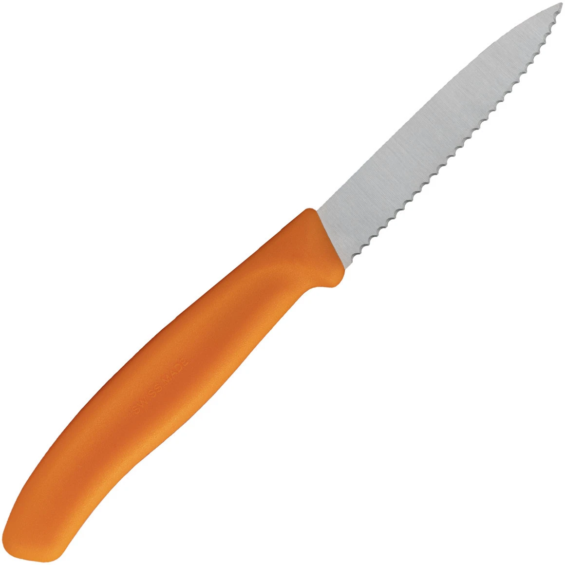 Victorinox 6.7636.L119 Gemüsemesser Orange 8 Cm 4 Victorinox 6.7636.L119 Gemüsemesser Orange 8 Cm – Bild 2