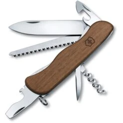 Victorinox Taschenmesser Forester Wood 0.8361.63, Nussbaum, 10 Funktionen