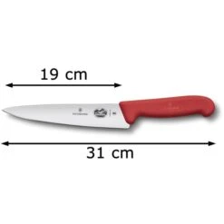 Victorinox Tranchiermesser Fibrox 5.2001.19, 19cm Klinge, Edelstahl, Rot -Knife Stock 56edda3d3e01867a6f62c48ba0b978133ab3eea7 tranchiermesser victorinox fibrox 5.2001.19