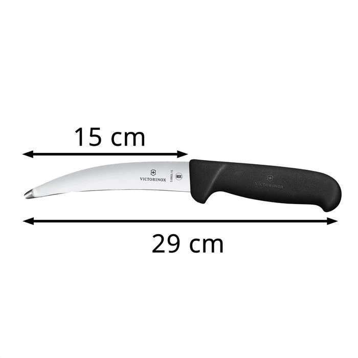 Victorinox Fleischermesser Fibrox 5.6903.15, Gekrösemesser, Edelstahl, Klinge 15cm 4 Victorinox Fleischermesser Fibrox 5.6903.15, Gekrösemesser, Edelstahl, Klinge 15cm – Bild 2