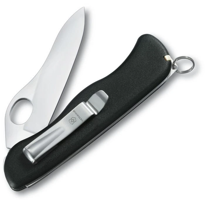 Victorinox Taschenmesser Sentinel One Hand, 0.8413.M3, Schwarz, 4 Funktionen 4 Victorinox Taschenmesser Sentinel One Hand, 0.8413.M3, Schwarz, 4 Funktionen – Bild 2