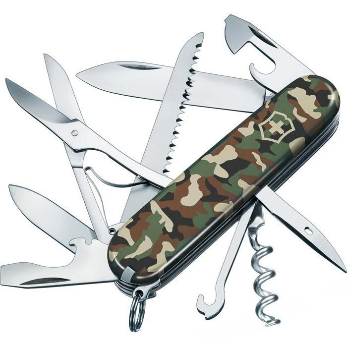 Victorinox Taschenmesser Huntsman 1.3713.94, Camouflage, 15 Funktionen 3 Victorinox Taschenmesser Huntsman 1.3713.94, Camouflage, 15 Funktionen