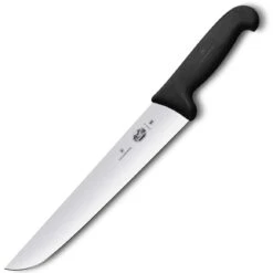 Victorinox 5.5203.23 Metzgermesser, Griff Aus Fibrox, 23 Cm