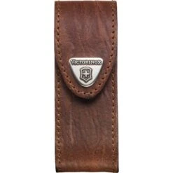 Victorinox Gürteletui 4.0543 Für Taschenmesser, Aus Leder, Mit Klettverschluss, Braun