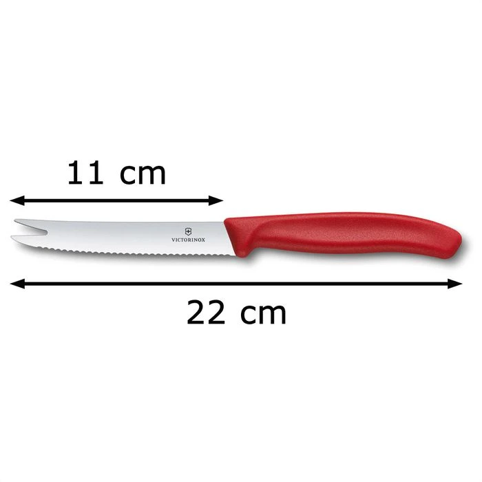 Victorinox Käsemesser Swiss Classic 6.7861, Käse- Und Wurstmesser, Edelstahl, 11cm Klinge 4 Victorinox Käsemesser Swiss Classic 6.7861, Käse- Und Wurstmesser, Edelstahl, 11cm Klinge – Bild 2