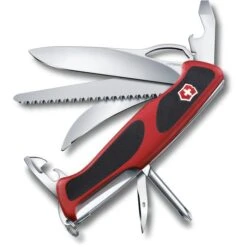 Victorinox Taschenmesser Ranger Grip 58 Hunter, 0.9683.MC, Rot, 13 Funktionen
