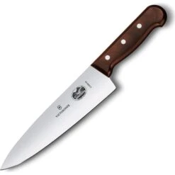 Victorinox Tranchiermesser Wood 5.2060.20G, 20cm Klinge, Edelstahl, Holzgriff