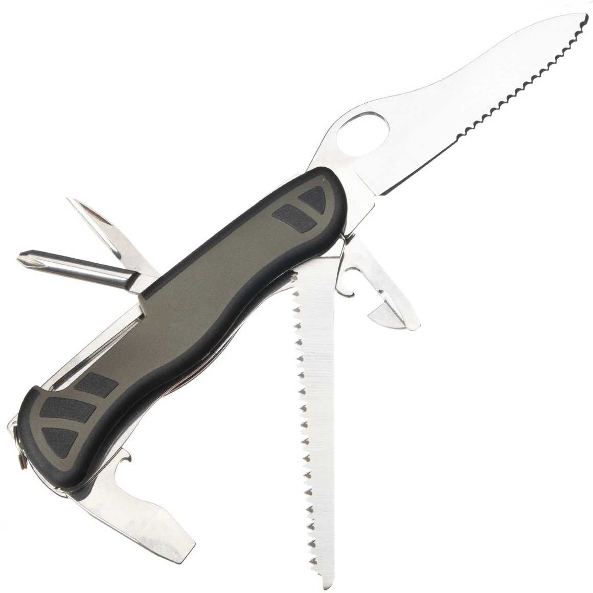 Victorinox 0.8461.MWCH Swiss Soldier´s Knife 08 Grün-Schwarz 4 Victorinox 0.8461.MWCH Swiss Soldier´s Knife 08 Grün-Schwarz – Bild 2