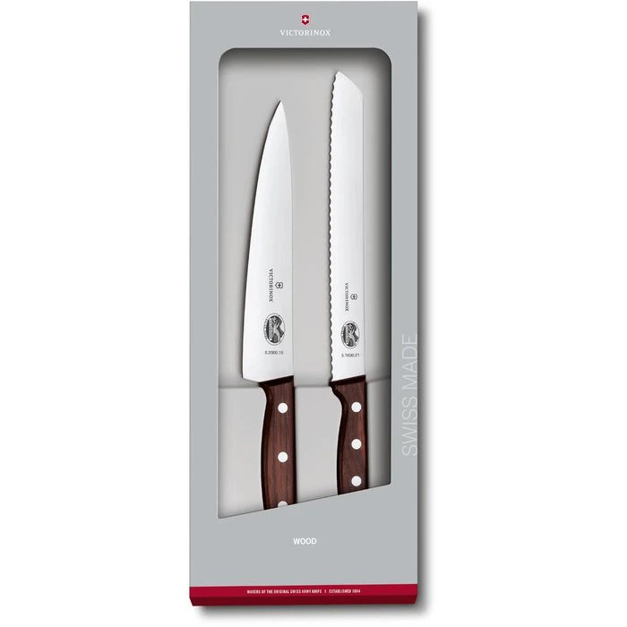 Victorinox Messerset Wood 5.1020.21G, Edelstahl, Holzgriff, 2-teilig 5 Victorinox Messerset Wood 5.1020.21G, Edelstahl, Holzgriff, 2-teilig – Bild 3