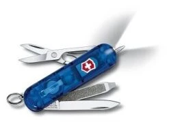 Victorinox 0.6226.T2 Signature Lite, Transparentes Blau