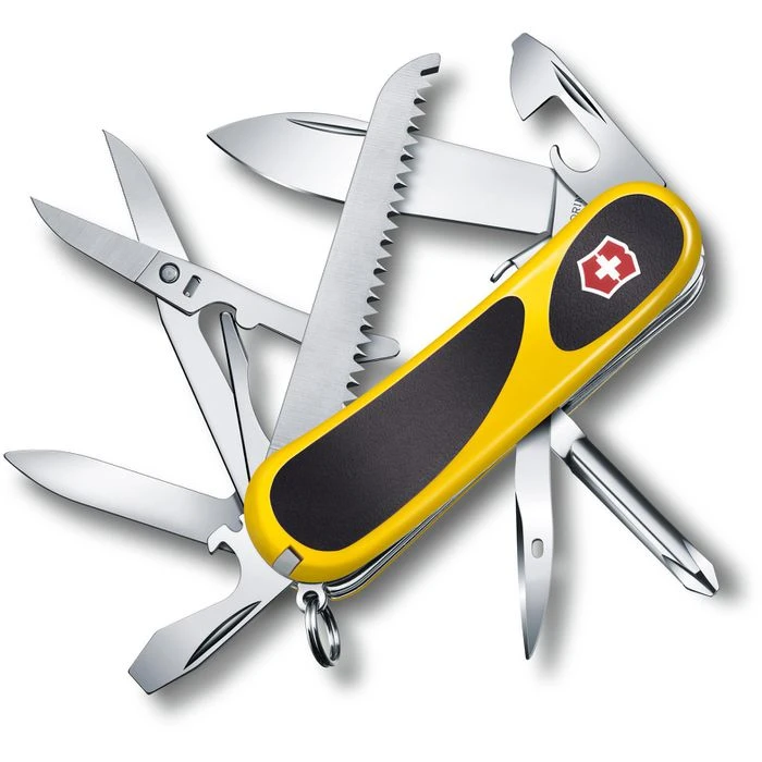 Victorinox Taschenmesser Evolution Grip S18, 2.4913.SC8, Gelb, 15 Funktionen 3 Victorinox Taschenmesser Evolution Grip S18, 2.4913.SC8, Gelb, 15 Funktionen