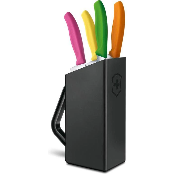 Victorinox Messerblock Swiss Classic 7.7033.03, Kunststoff Schwarz, Nylon-Einsatz, Unbestückt Groß 4 Victorinox Messerblock Swiss Classic 7.7033.03, Kunststoff Schwarz, Nylon-Einsatz, Unbestückt Groß – Bild 2
