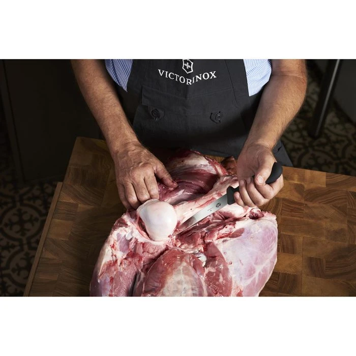 Victorinox Ausbeinmesser Fibrox 5.6003.15, Schwarz, Edelstahl, 15cm Klinge Starr 7 Victorinox Ausbeinmesser Fibrox 5.6003.15, Schwarz, Edelstahl, 15cm Klinge Starr – Bild 5