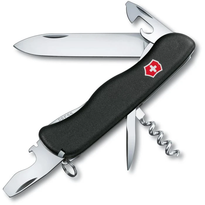 Victorinox Taschenmesser Picknicker, 0.8353.3, Schwarz, 11 Funktionen 3 Victorinox Taschenmesser Picknicker, 0.8353.3, Schwarz, 11 Funktionen