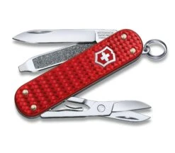 Victorinox 0.6221.401G Classic SD Precious Alox, Iconic Red