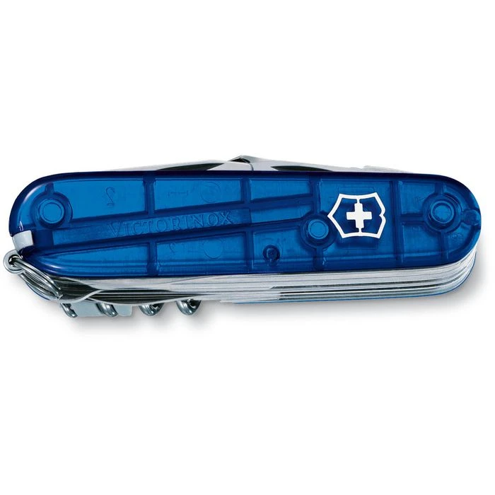 Victorinox Taschenmesser Swiss Champ 1.6795.T2, Blau Transparent, 33 Funktionen 3 Victorinox Taschenmesser Swiss Champ 1.6795.T2, Blau Transparent, 33 Funktionen – Bild 2