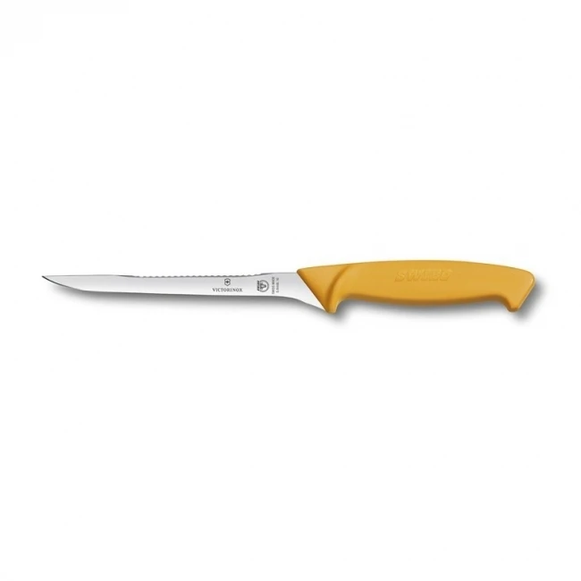 Victorinox 5.8448.16 Swibo Fischfiletiermesser Gelb 3 Victorinox 5.8448.16 Swibo Fischfiletiermesser Gelb