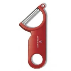 Victorinox 7.6073 Gebogener Kartoffel Schaber Rot
