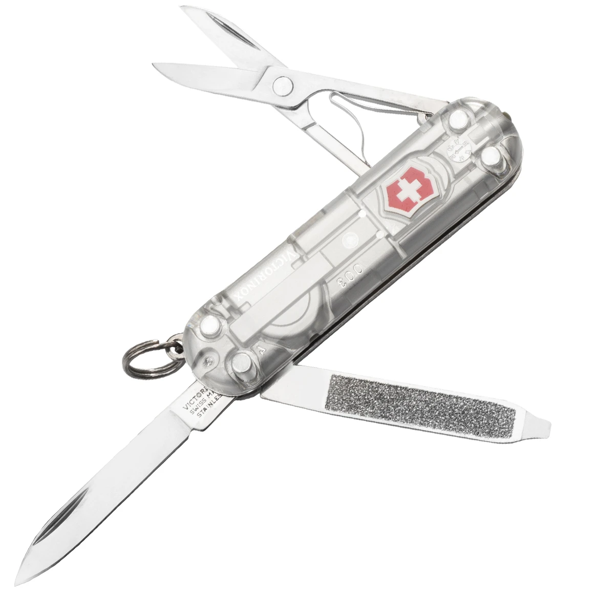 Victorinox 0,6226.T7 SilverTech, SwissLite, Transparentes Silber 3 Victorinox 0,6226.T7 SilverTech, SwissLite, Transparentes Silber