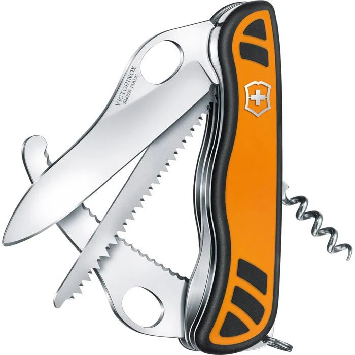 Victorinox Taschenmesser Hunter XT Grip, 0.8341.MC9, Orange, 6 Funktionen 4 Victorinox Taschenmesser Hunter XT Grip, 0.8341.MC9, Orange, 6 Funktionen – Bild 2