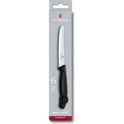 Victorinox Gemüsemesser Swiss Classic 6.7833.6 Set, Tomatenmesser Schwarz, 11cm Wellenschliff, 6 Stück 9 Victorinox Gemüsemesser Swiss Classic 6.7833.6 Set, Tomatenmesser Schwarz, 11cm Wellenschliff, 6 Stück -Knife Stock a8ace487d8f50af30fedbbfa50b1c94a20f945c8 gemuesemesser victorinox swiss classic 6.7833.6 set