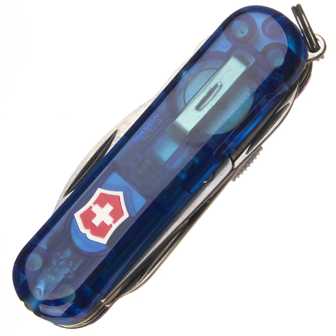 Victorinox 0.6366.T2 Midnite Manager, Transparentes Weiß 7 Victorinox 0.6366.T2 Midnite Manager, Transparentes Weiß – Bild 5