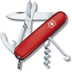 Victorinox Taschenmesser Compact 1.3405, Rot, 14 Funktionen