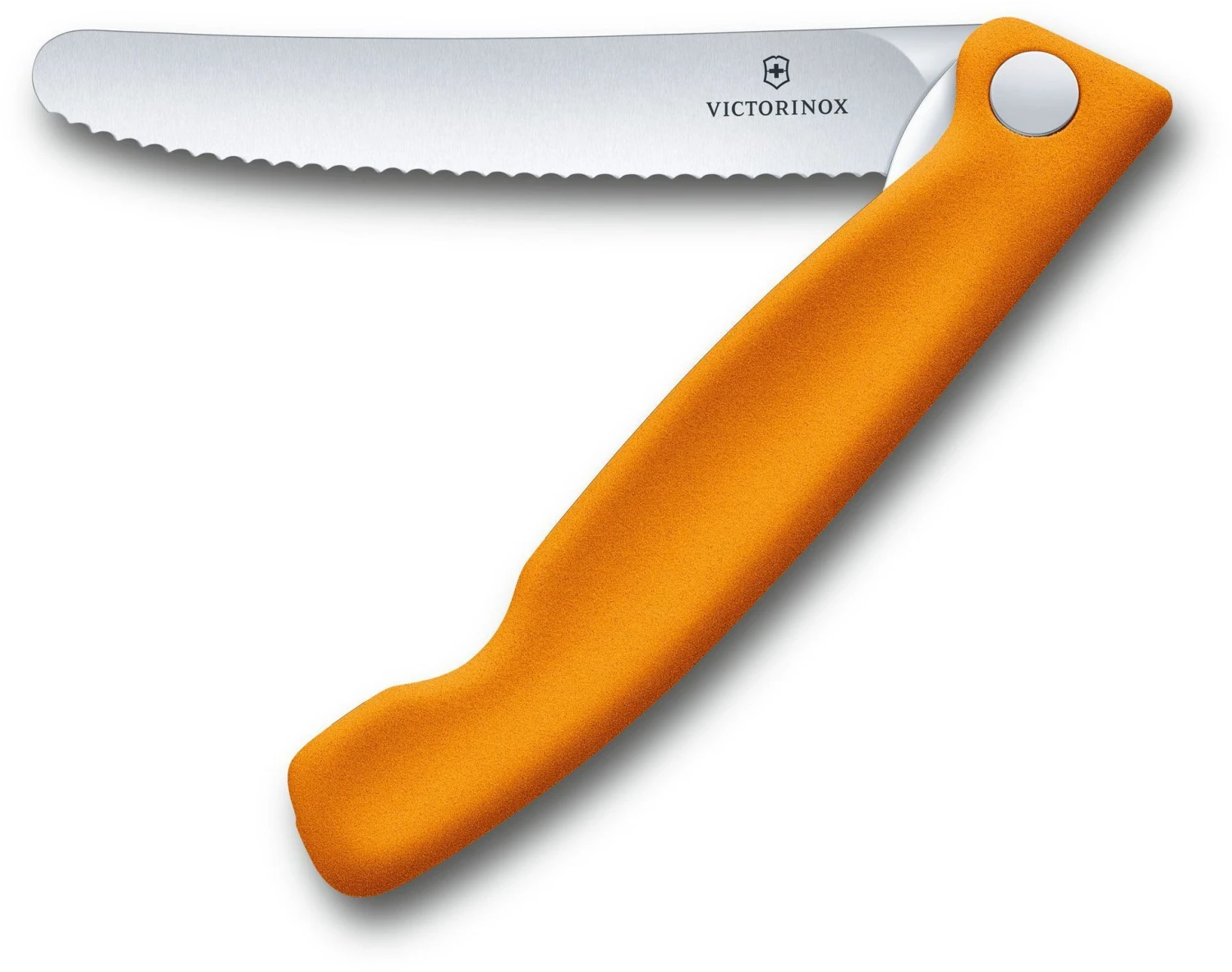 Victorinox 6.7836.F9B Tomatenmesser Orange 4 Victorinox 6.7836.F9B Tomatenmesser Orange – Bild 2