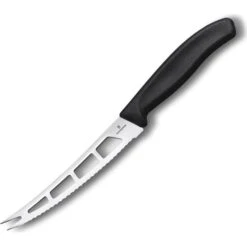 Victorinox Käsemesser Swiss Classic 6.7863.13B, Butter- Und Weichkäsemesser, Edelstahl,13cm Klinge