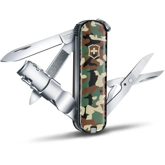 Victorinox Taschenmesser Nail Clip 580 0.6463.94, Camouflage, 8 Funktionen 5 Victorinox Taschenmesser Nail Clip 580 0.6463.94, Camouflage, 8 Funktionen – Bild 3