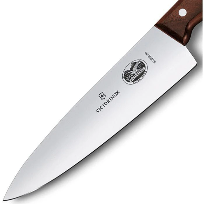 Victorinox Tranchiermesser Wood 5.2060.20G, 20cm Klinge, Edelstahl, Holzgriff 6 Victorinox Tranchiermesser Wood 5.2060.20G, 20cm Klinge, Edelstahl, Holzgriff – Bild 4