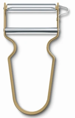 VICTORINOX REX Kitchen Peeler 11cm, Cashew 6.0900.81