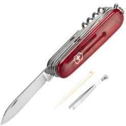 Victorinox 1.3713.T Huntsman Taschenmesser Transparentes Rot 12 Victorinox 1.3713.T Huntsman Taschenmesser Transparentes Rot -Knife Stock dbdd13e29f905d40c8779b3bba0ee650