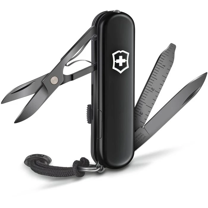 Victorinox Taschenmesser Signature Lite Onyx Black, 0.6226.31P, Schwarz, 8 Funktionen 6 Victorinox Taschenmesser Signature Lite Onyx Black, 0.6226.31P, Schwarz, 8 Funktionen – Bild 4