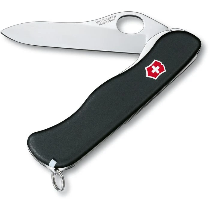 Victorinox Taschenmesser Sentinel One Hand, 0.8413.M3, Schwarz, 4 Funktionen 3 Victorinox Taschenmesser Sentinel One Hand, 0.8413.M3, Schwarz, 4 Funktionen