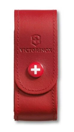 Victorinox 4.0520.1 Lederetui Für Taschenmesser Rot